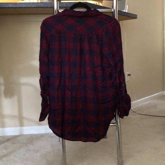 Slow sleeve button down shirt. - Picture 2 of 3